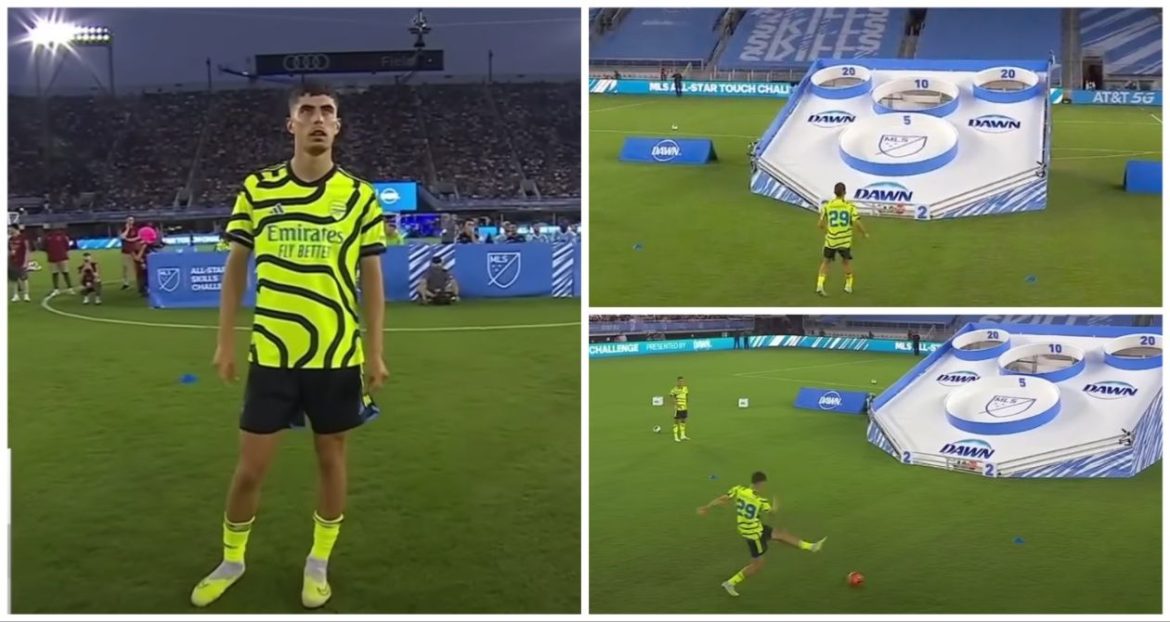 £65m Arsenal Man Fails MLS All-Star Skills Challenge